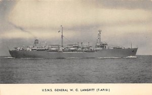 Ms General W.C.Langfitt U.S.N.S. Military Battle Ship  Ship 