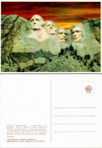 Mount Rushmore National Monument, Black Hills,S. Dakota (17309