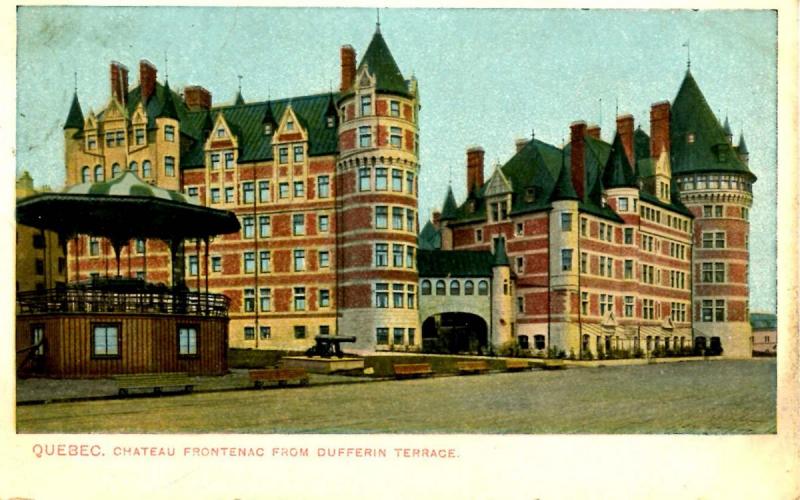 Canada - Quebec, Quebec City. Chateau Frontenac