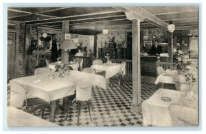 1936 Dining Room Mary Washington Hotel Fredericksburg Virginia VA Postcard 