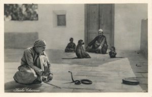 Culture & ethnicity Egypt snake charmer and monkey