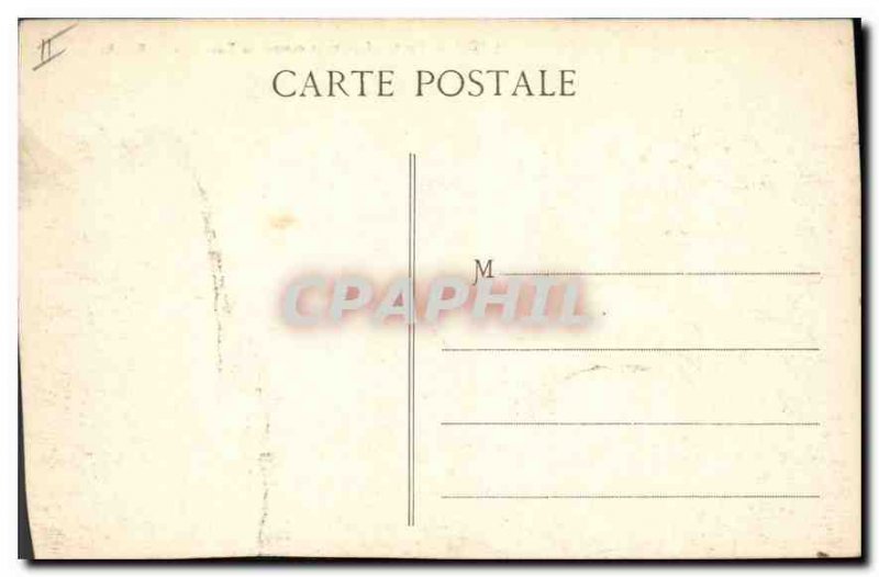 Old Postcard Lyon Pont Lafayette hill Fourviere Tramway