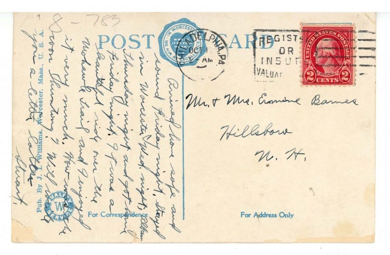 MA - Worcester. Front Street from Harrington Corner