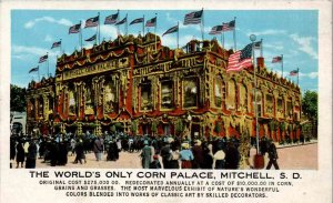 Mitchell, South Dakota - The World's Only Corn Palace - c1908