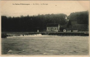 CPA La Seine Pittoresque EVRY 13. Le Barrage (924482)