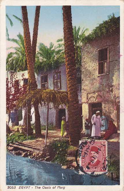 The Oasis of Marg - Egypt - 1931 - WB