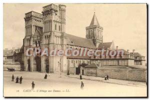 Old Postcard Caen the Abbaye aux Dames