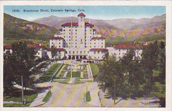 Colorado Colorado Springs Broadmoor Hotel