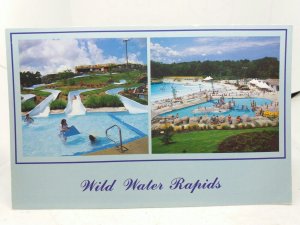 Wild Water Rapids Theme Park Virgina  USA New Unused Vintage Postcard