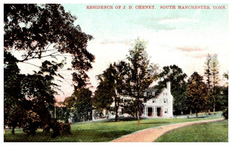 Connectiicut  South Manchester , Residence Col.F.W. Cheney