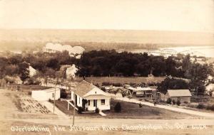 Chamberlain South Dakota Missouri River Real Photo Antique Postcard K54137