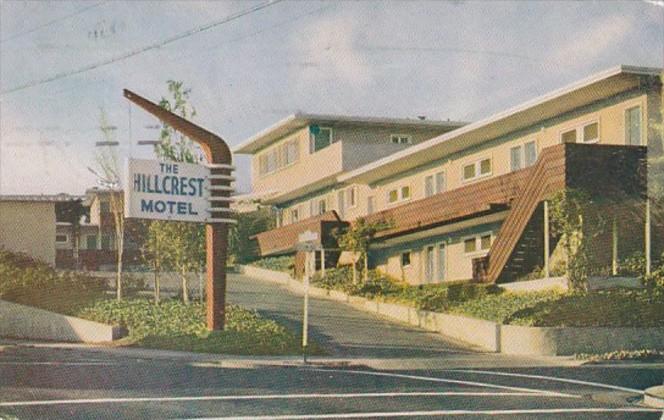 California Oakland The Hillcrest Motel 1953