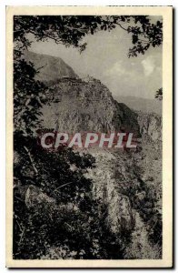 Old Postcard Gourdon AM Excursion to the Gorges du Loup