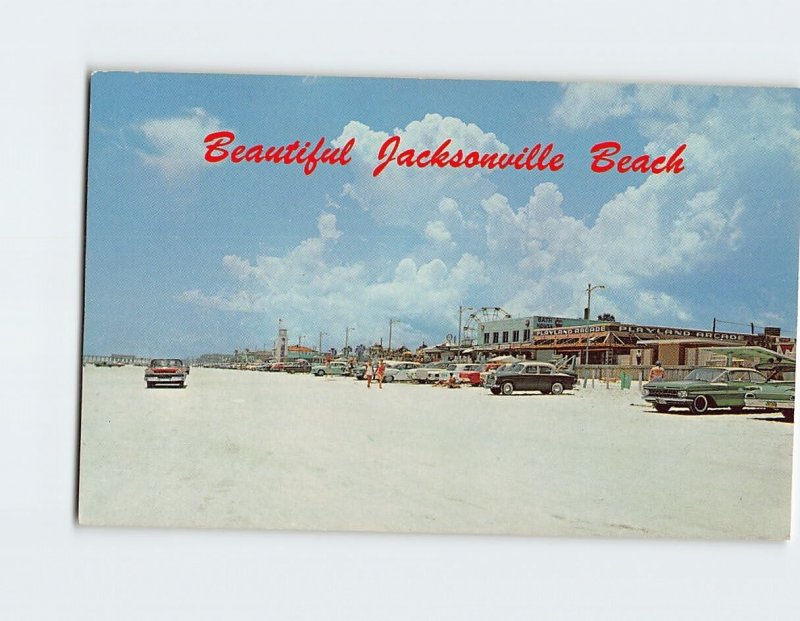 Postcard Beautiful Jacksonville Beach Florida USA