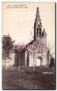 Postcard Old Chapel near Saint Nicolas Le Faouet