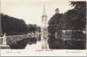 Netherlands Jaagpad Abcoude Vintage Postcard 03.82