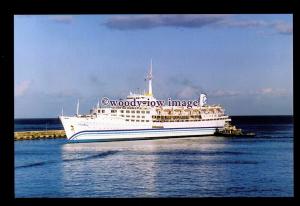 SIM0427 - Dolphin Liner , Ocean Breeze , built 1955 ex Southern Cross - postcard