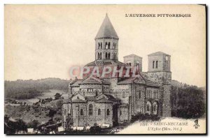 Old Postcard L & # 39Auvergne Quaint Saint Nectaire