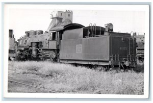 c1950's C B & Q Railway Burlington Route Locomotive #4955 RPPC Photo Postcard