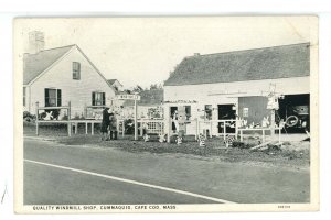 MA - Cape Cod, Cummaquid. Broughton's Quality Windmill Shop