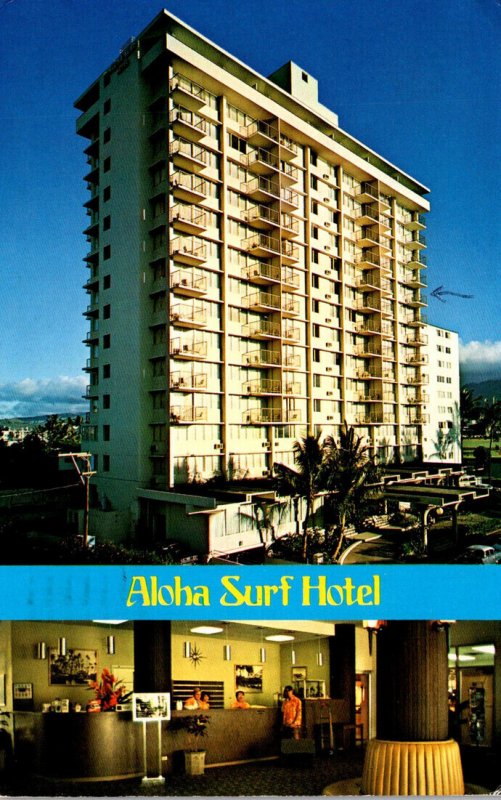 Hawaii Waikiki The Aloha Surf Hotel 1982