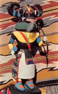 Hopi Indian Art KACHINA DOLL Native Americana Katchina 1950s Vintage Postcard