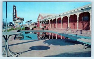 LITTLE ROCK, AR Arkansas ~ ALAMO PLAZA Hotel Courts  c1950s  Roadside Postcard