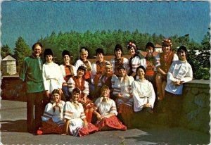 Sitka, AK Alaska  NEW ARCHANGEL DANCERS  Non Profit Dance Troup  4X6 Postcard