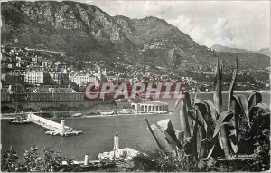 Modern Postcard Monte Carlo The port entry casino and shooting Pigeon