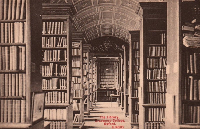 Library,Brasenose Cvollege,Oxford,England,UK