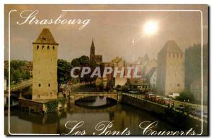 Modern Postcard Strasbourg S lle and Covered Bridges