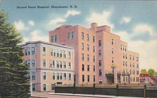 New Hampshire Manchester Sacred Heart Hospital Artvue