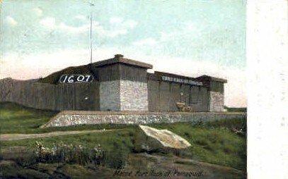 Fort Rock in Pemaquid, Maine