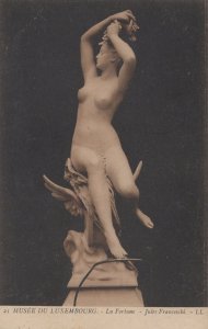 La Fortune Jules Franceschi French Statue Old Postcard