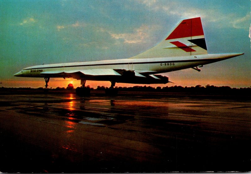 British Airways Concorde SST Super Sonic Transport