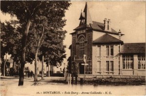 CPA MONTARGIS - École Durzy - Avenue Gaillardin (631590)