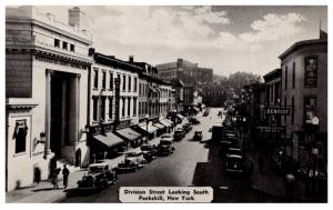 New York  Peekskill , Division Street Looking South