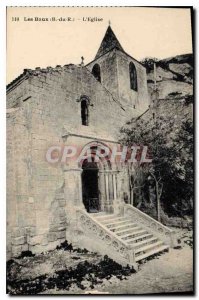 Old Postcard Les Baux (B R) The Elgise