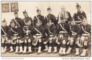 Florida St Petersburg Royal Scotch Highlanders Musicians Real Photo