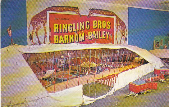 Ringling Museum Of The Circus Miniature Reproduction Sarasota Florida