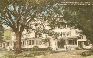 C-1910 Cresco Pennsylvania Pocono Mtns Woodside Main Housse Postcard 20-9683