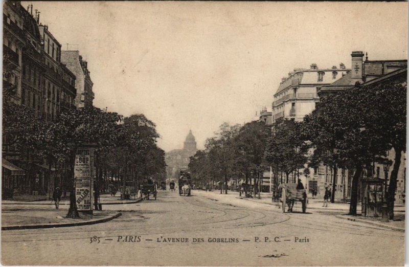 CPA PARIS 13e - 385. L'Avenue des Gobelins (56227)