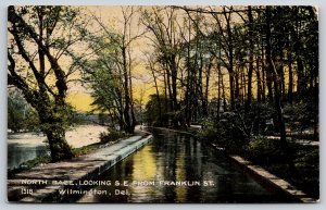 Wilmington Delaware~North Race Southeast From Franklin St~Vintage Postcard