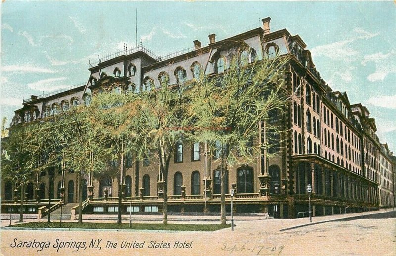 NY, Saratoga Springs, New York, The United States Hotel