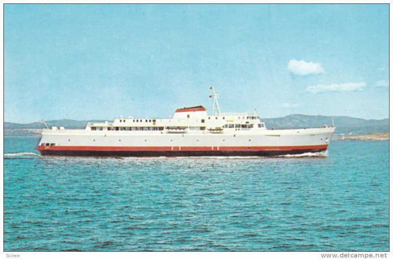 Mv Coho, 750-passenger ferry, Victoria,B.C., Canada,40-60s