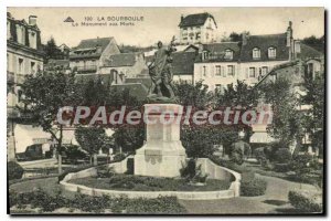 Old Postcard La Bourboule The Monument Aux Morts