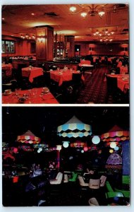 MUNCIE, Indiana IN ~ Carnival Room HOTEL VAN ORMAN ROBERTS Red Lion  Postcard