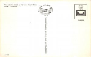 US77 UK England Devon Torquay princess gardens harbour