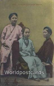 Vietnam, Viet Nam,  Nhân Vật Tonkin Groupe de Femmes 