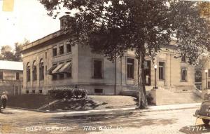 Red Oak Iowa Post Office Real Photo Antique Postcard K89106